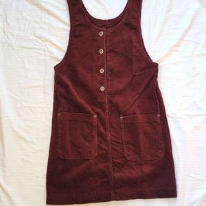 Vintage Corduroy Jumper Dress